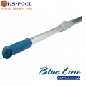 Pértiga mango telescópico piscinas Blue Line clip