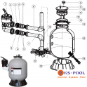 Recambios para filtro piscina modelo A3 Dpool / Aquapool Chemical